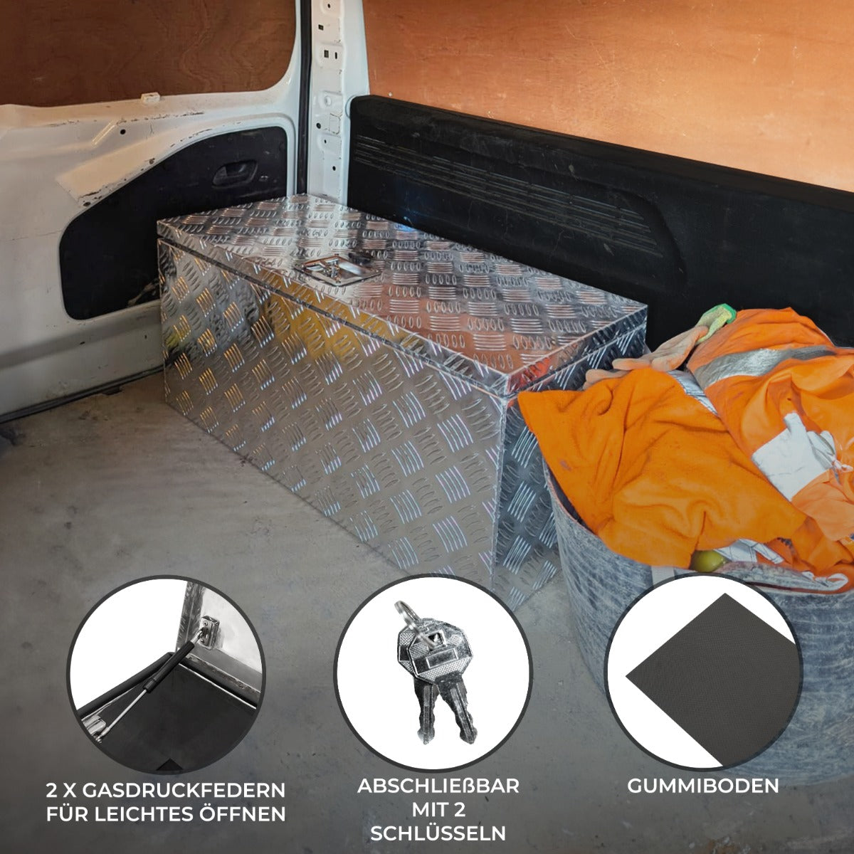 Caja Metálica de herramientas 102L - Extra Grande