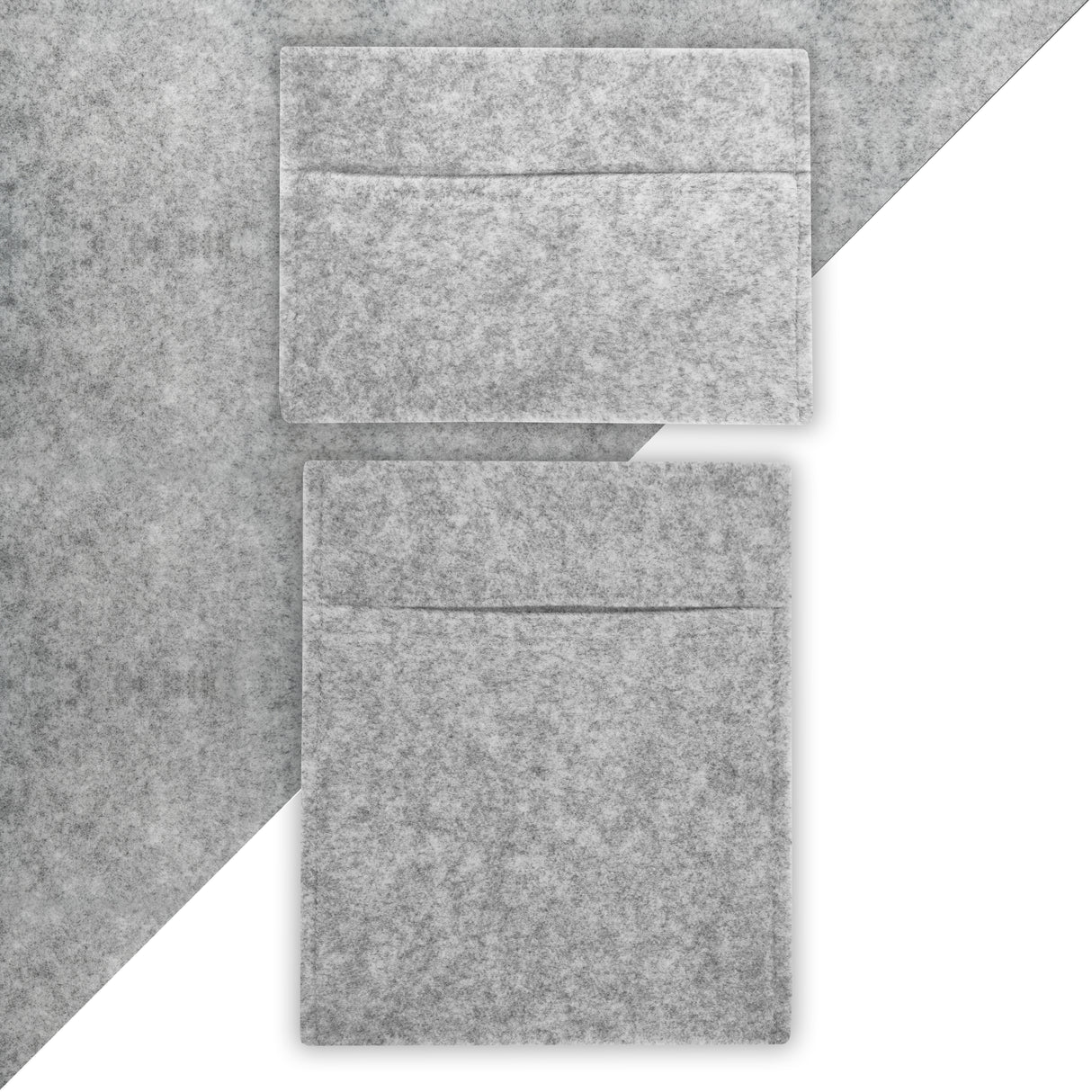 Bolsillos de almacenamiento - Gris Plata