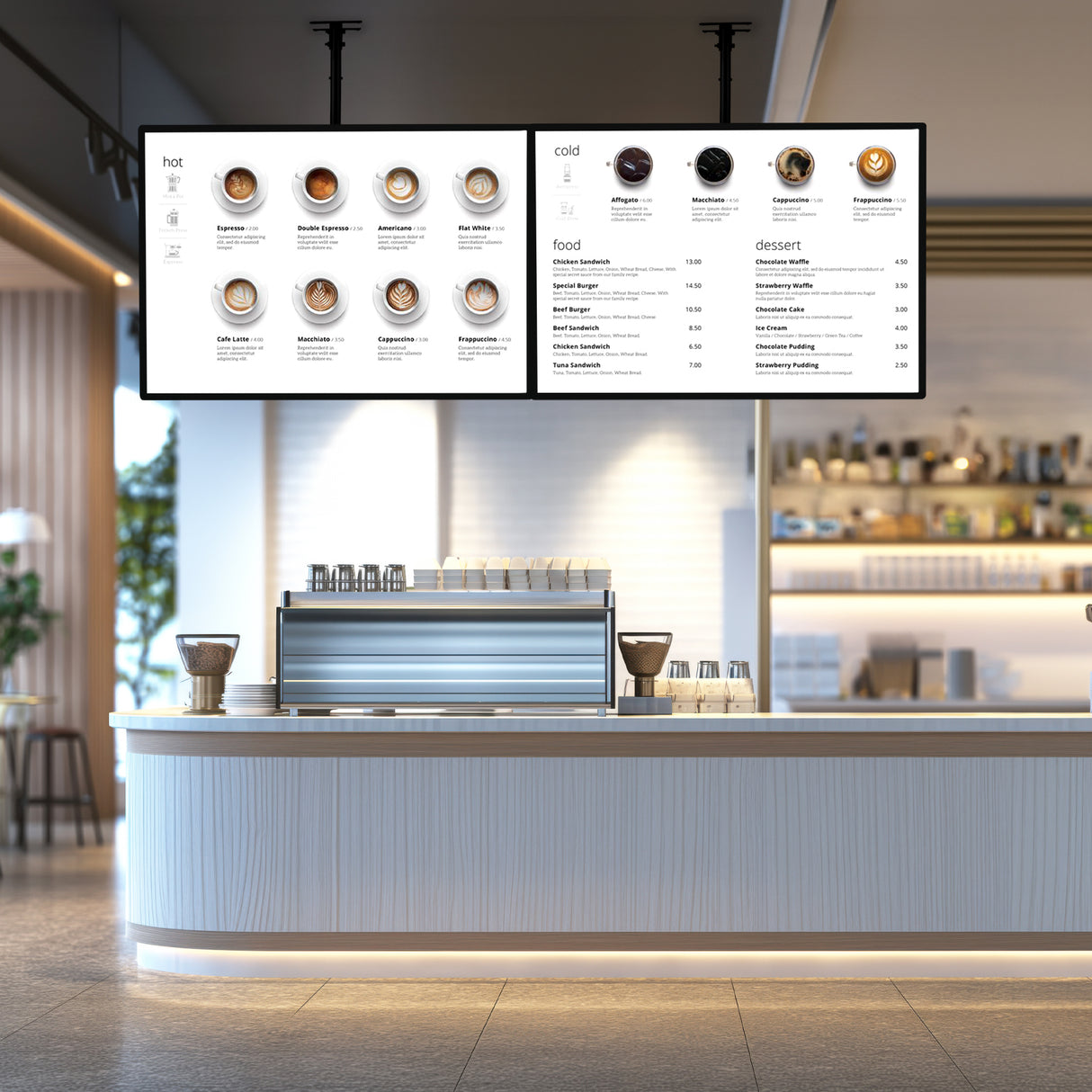 Caja de luz LED publicitaria - A1