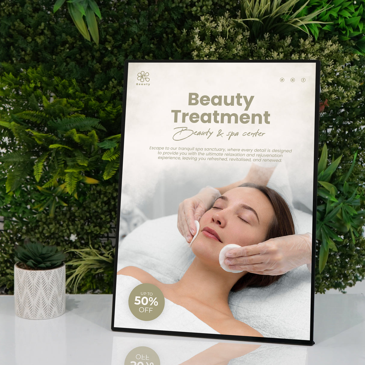 Caja de luz LED publicitaria - A2