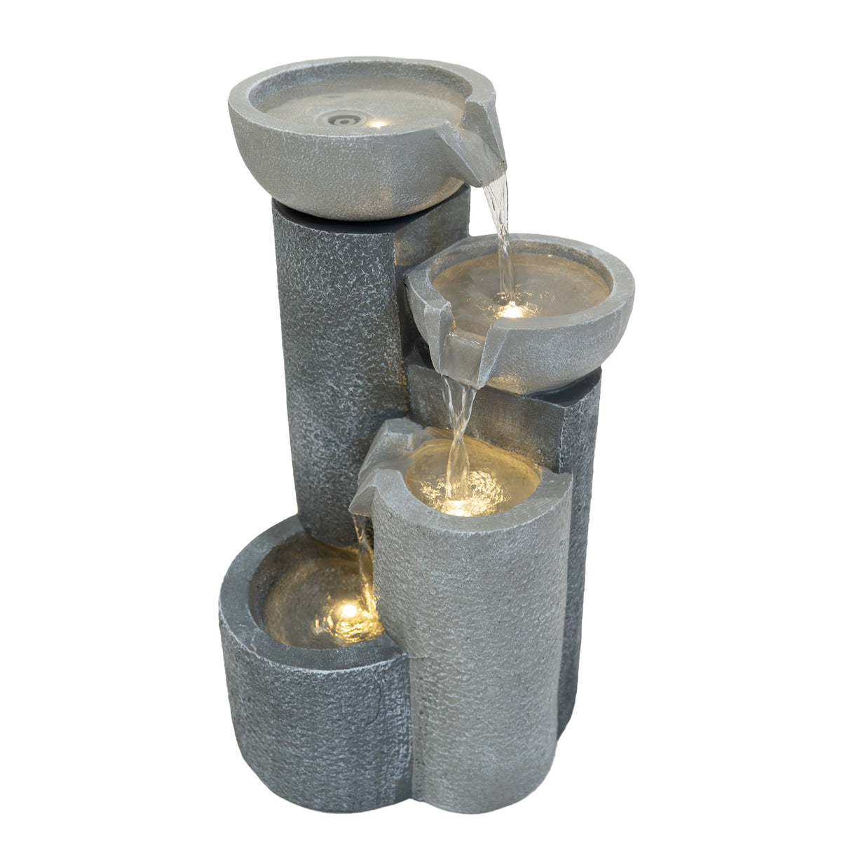 Fuente de Agua de Jardín "Tranquil Tiers"