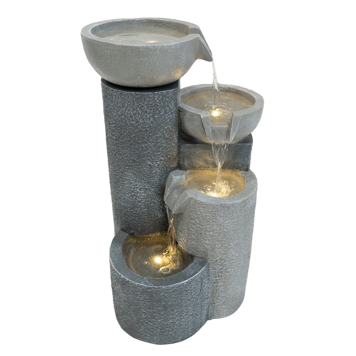 Fuente de Agua de Jardín "Tranquil Tiers"