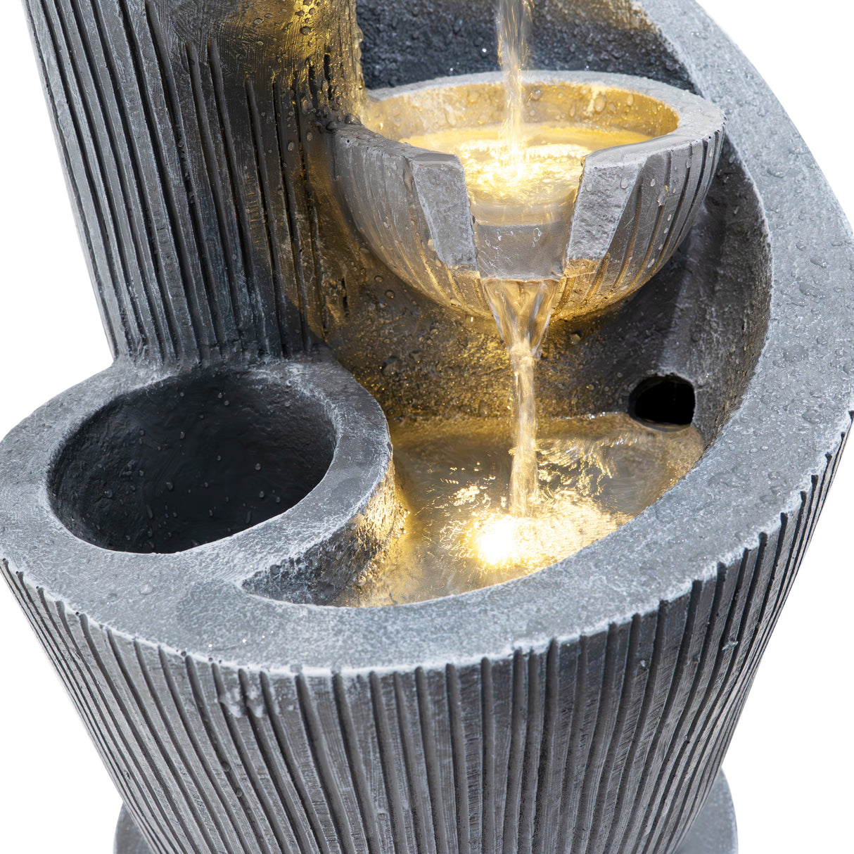 Fuente de Agua de Jardín "Spiral Springs"