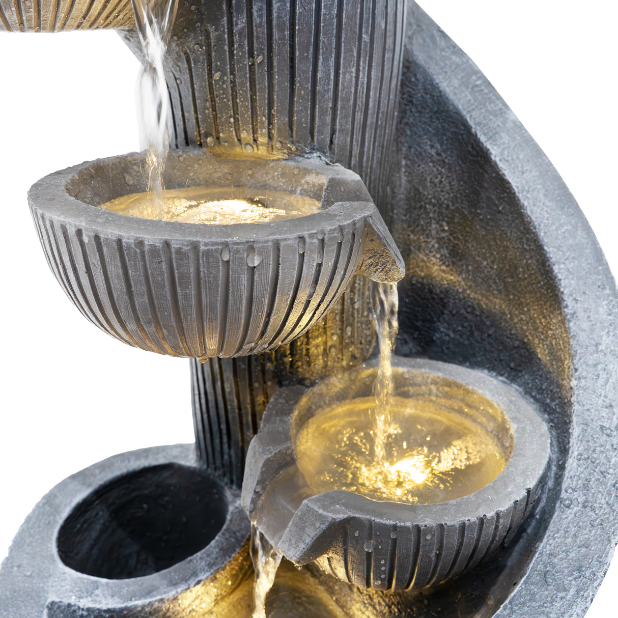 Fuente de Agua de Jardín "Spiral Springs"