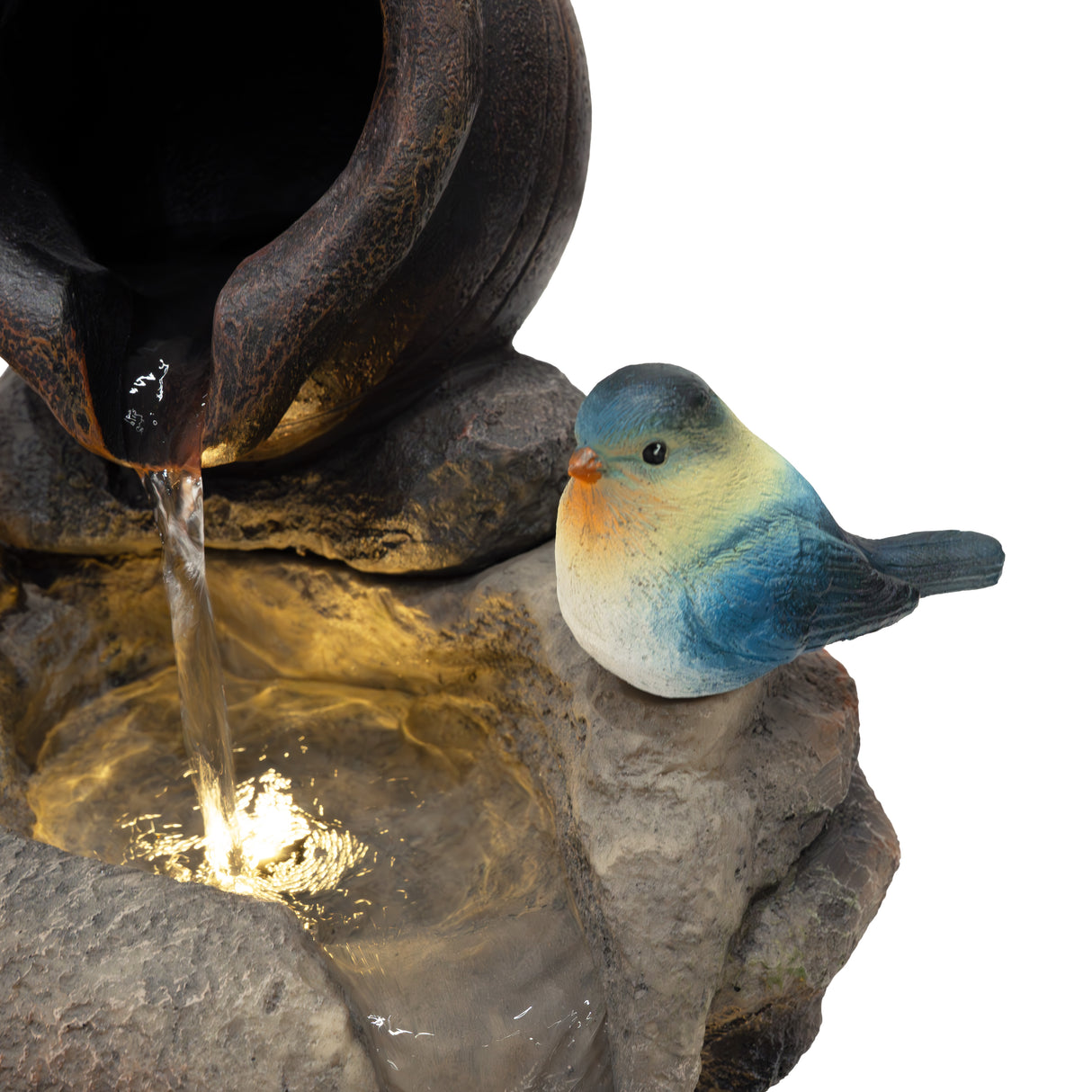 Fuente de Agua de Jardín "Canine Creek"