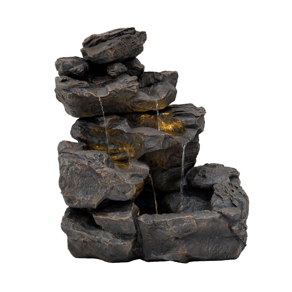 Fuente de Agua de Jardín "Rustic Rapids"