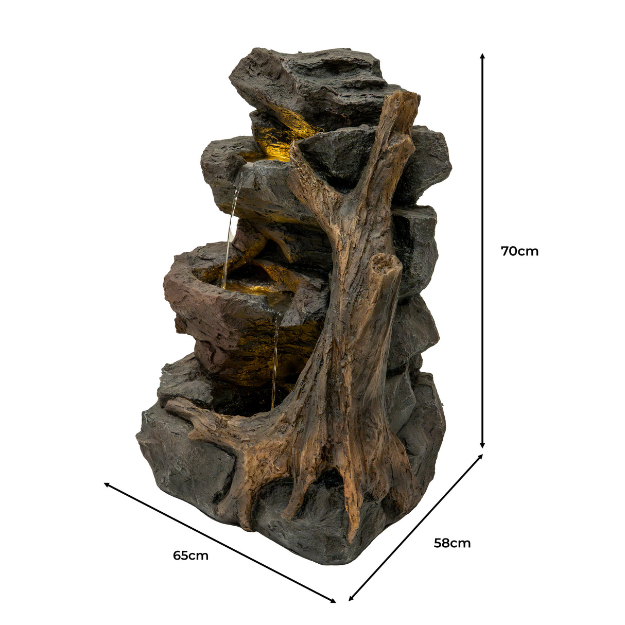 Fuente de Agua de Jardín "Willow Springs"