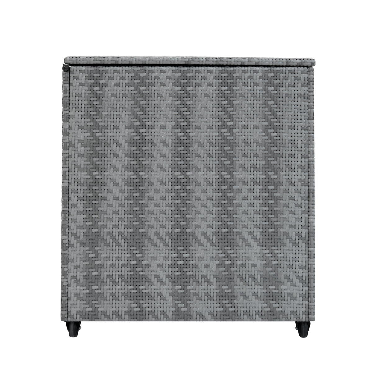 Caja de Almacenamiento de Ratán 700L - Gris