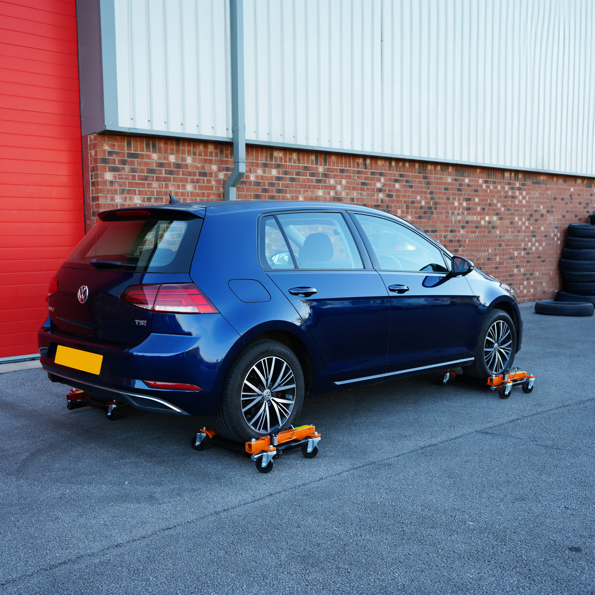 4 Patines Hidráulicos de posicionamiento