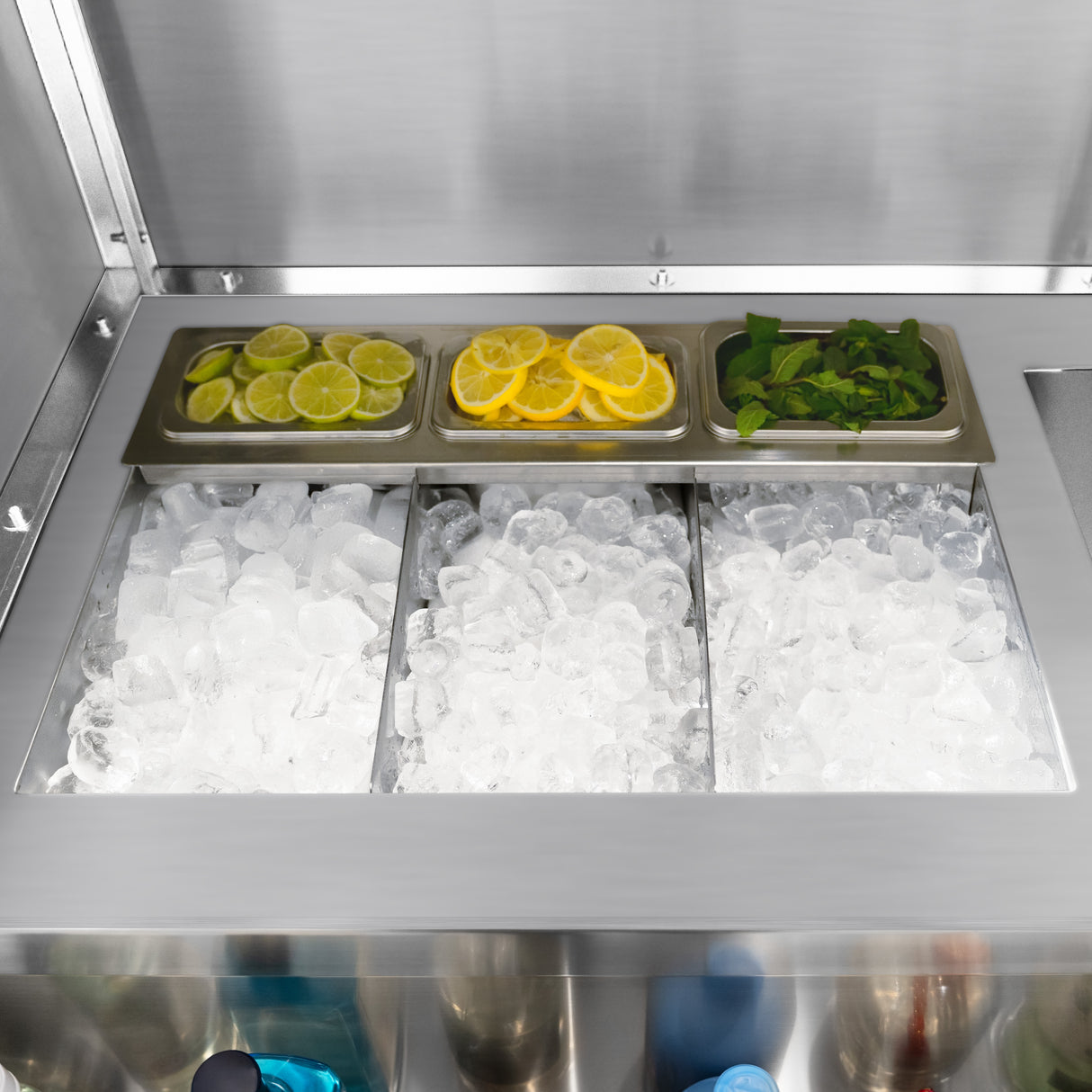 Estación de coctelería móvil