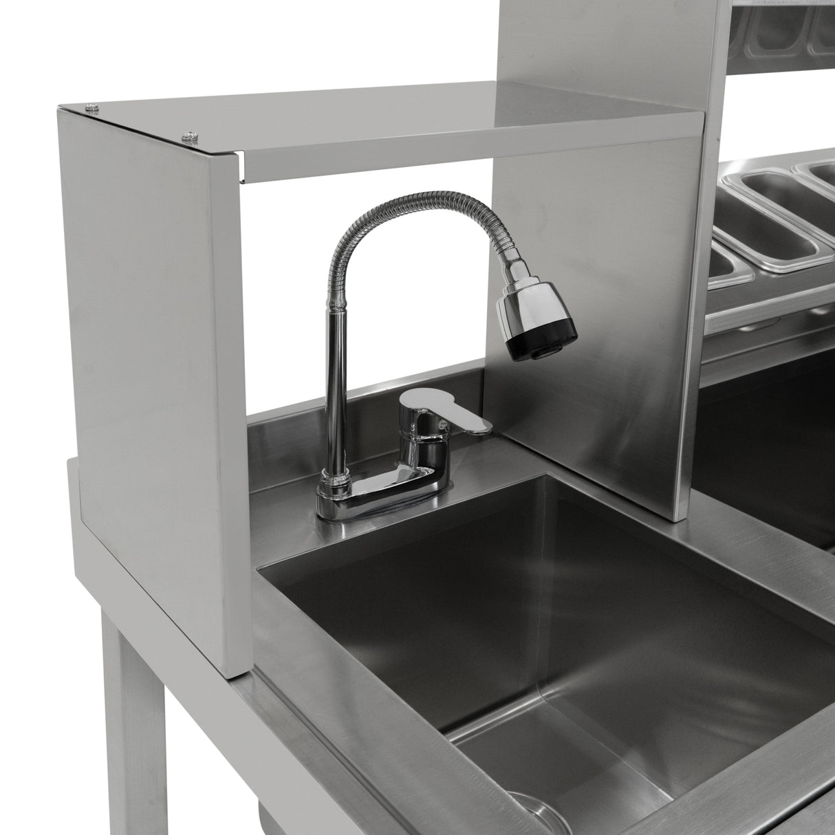 Set de Estación de Trabajo para Té de Burbujas (Frigorífico Puertas Correderas)