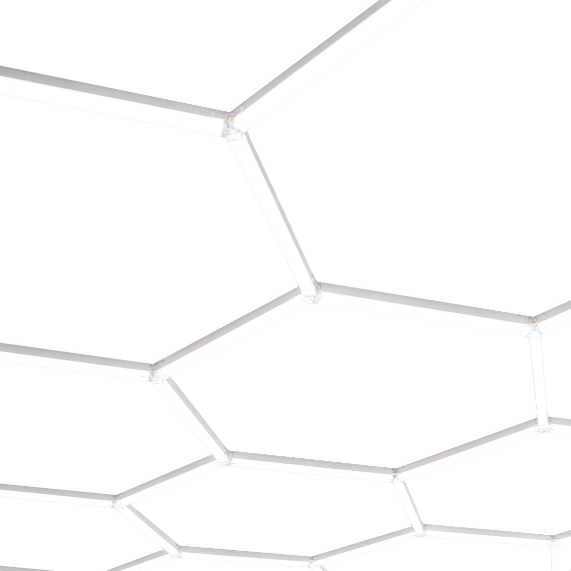 Luz LED Hexagonal de Techo (x10 Hexágonos)