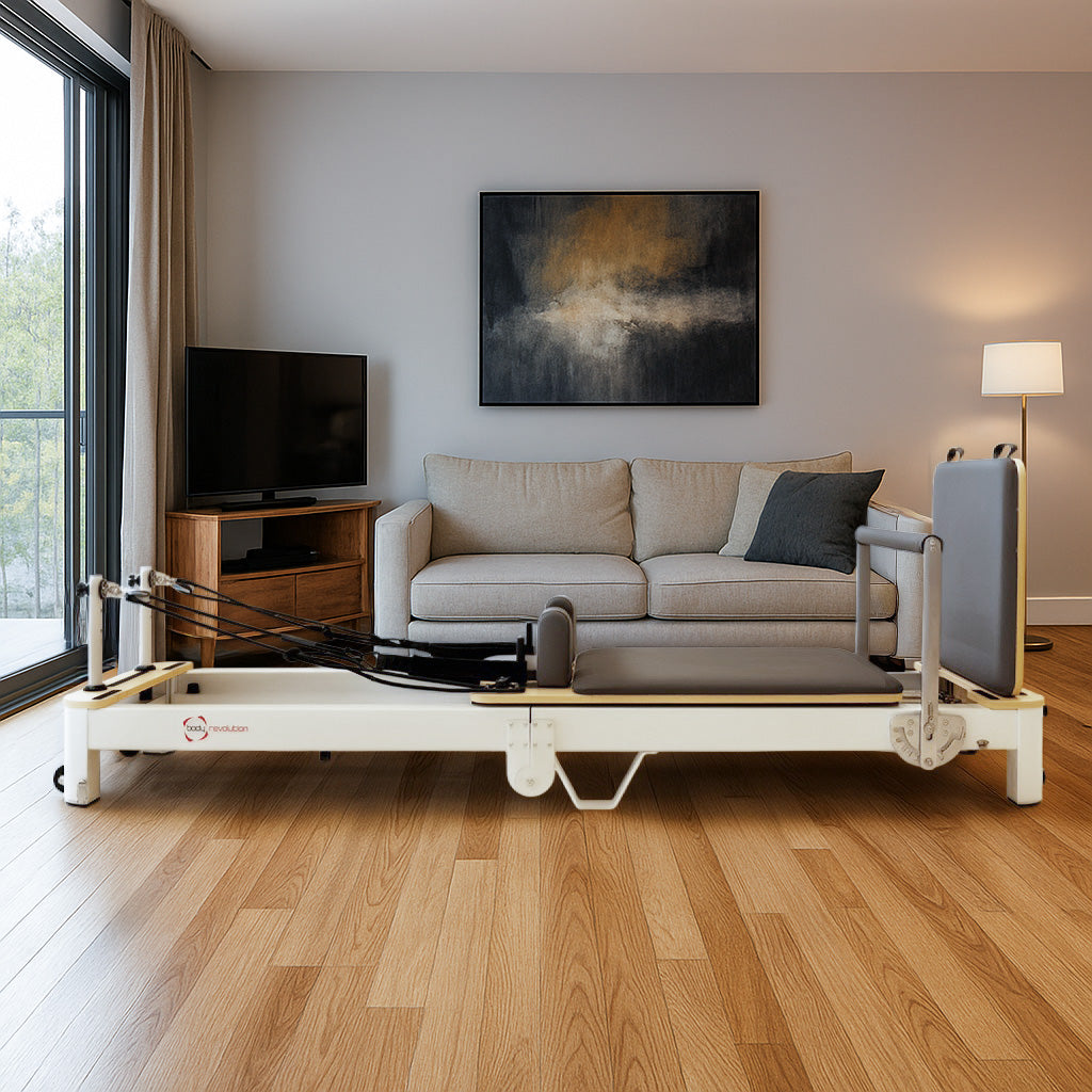 Reformer de Pilates Plegable de Aluminio