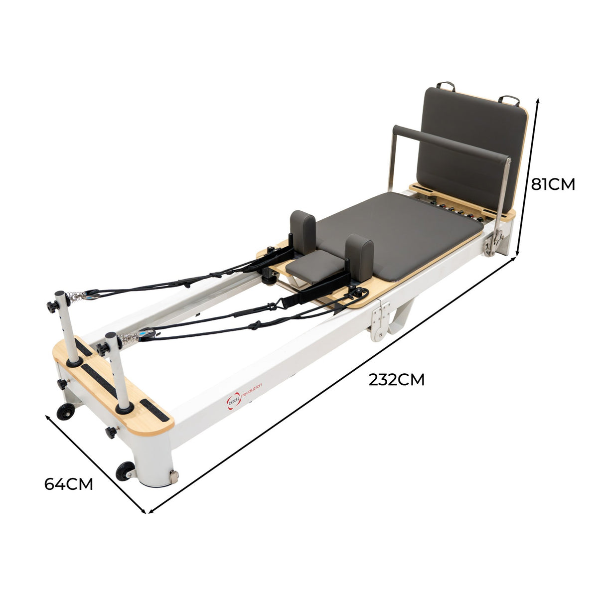Reformer de Pilates Plegable de Aluminio
