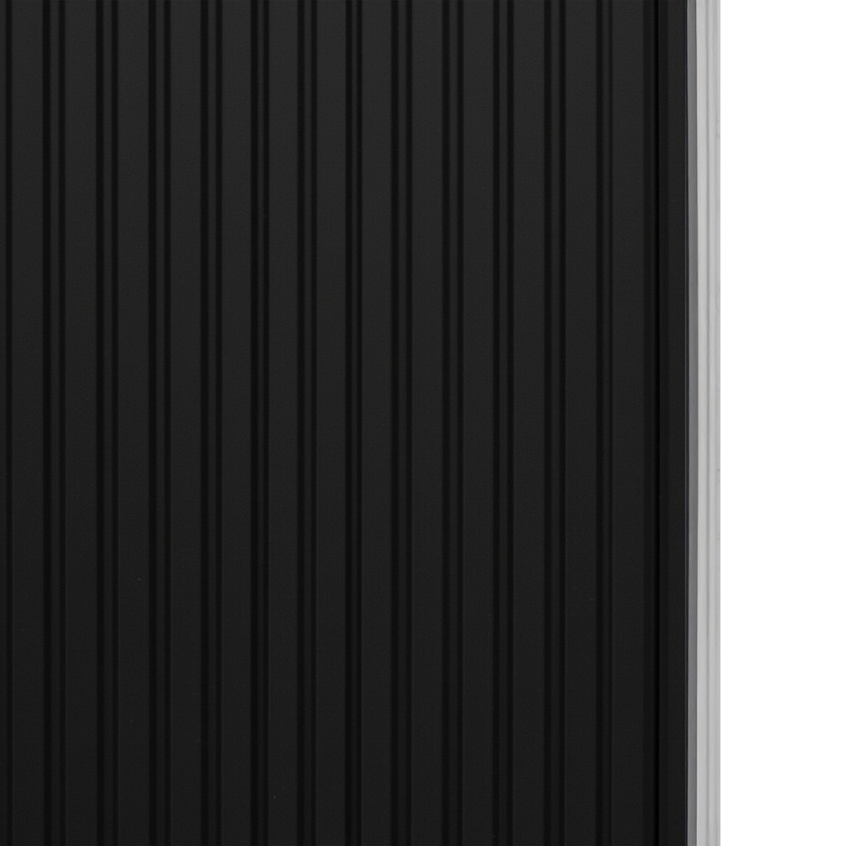 Puerta de Ducha Enrollable para Caravana - Negro