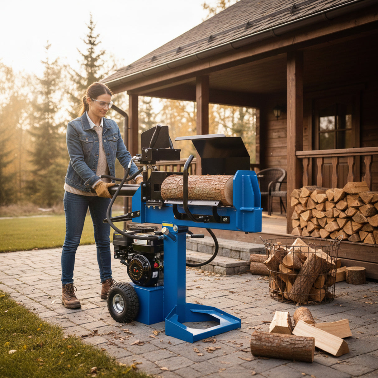 Astilladora de Troncos de 15T