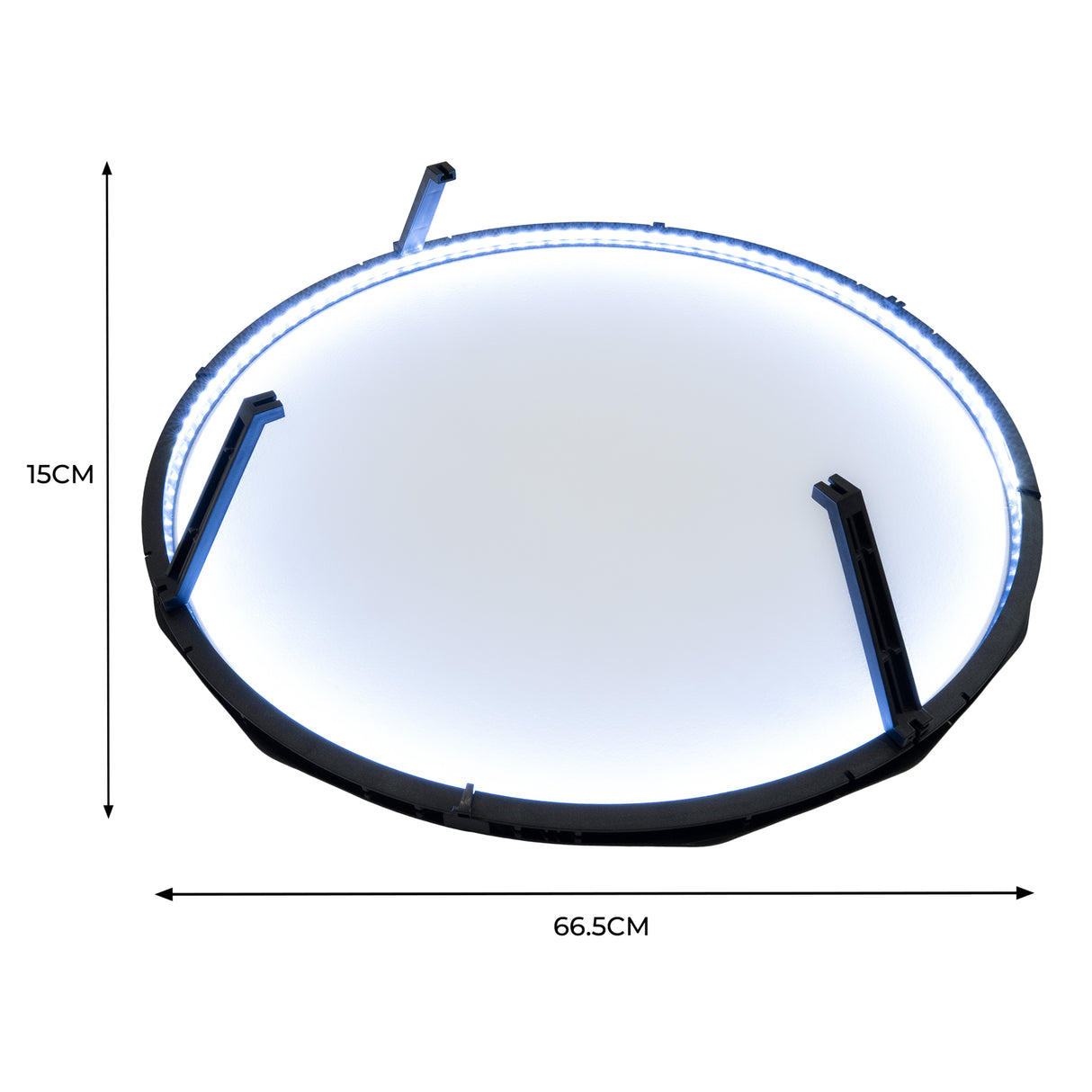 Anillo de luz LED para dardos