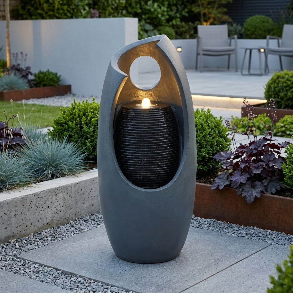 Fuente de Agua Eléctrica para Jardín "Radiant Falls"