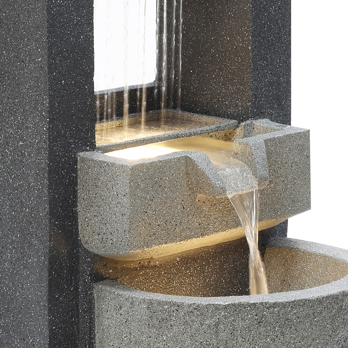 Fuente de Agua Eléctrica para Jardín "Cascade Springs"