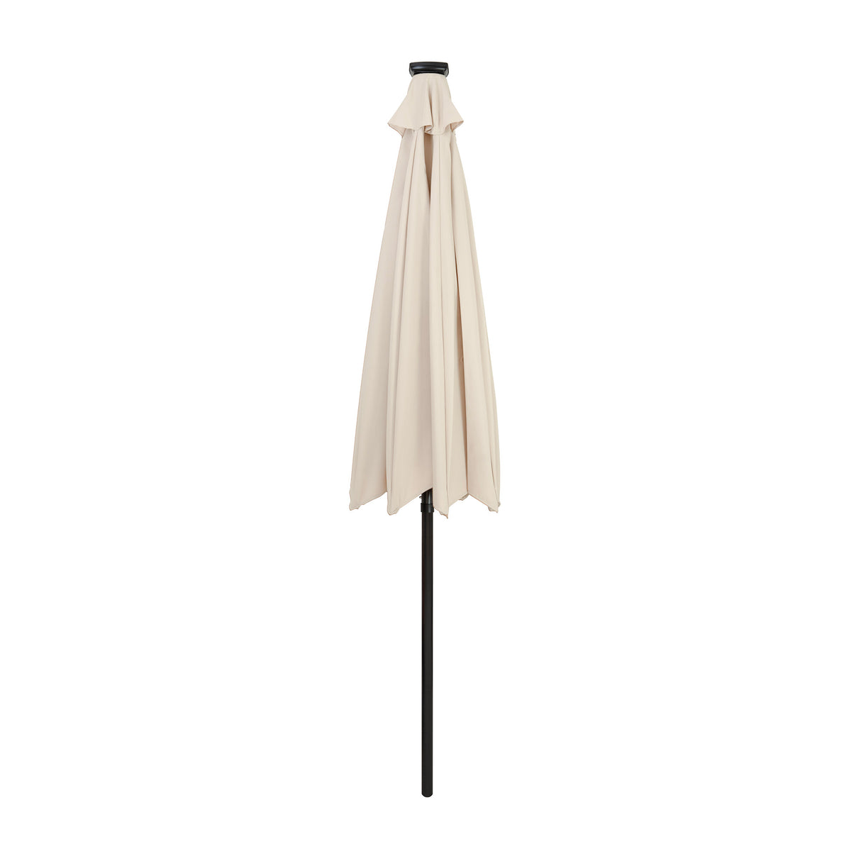 Parasol LED inclinable de 2,7 m – Crema