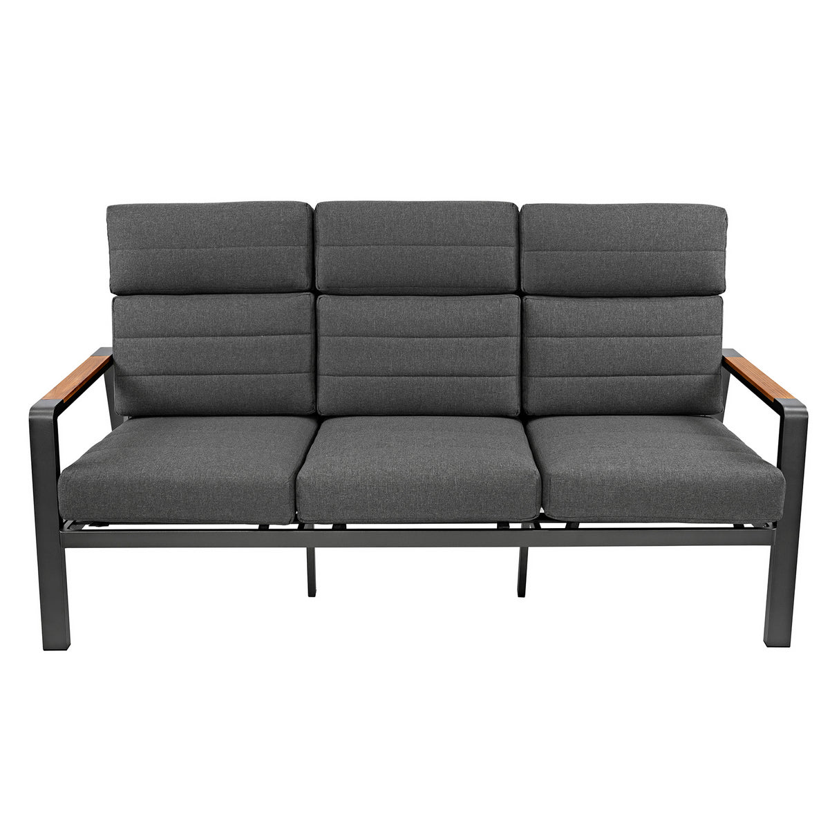 Conjunto de Muebles Reclinables para 5 Personas con Mesa Brasero
