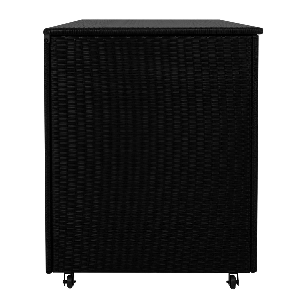 Baúl de Almacenaje de Ratán 996L – Negro