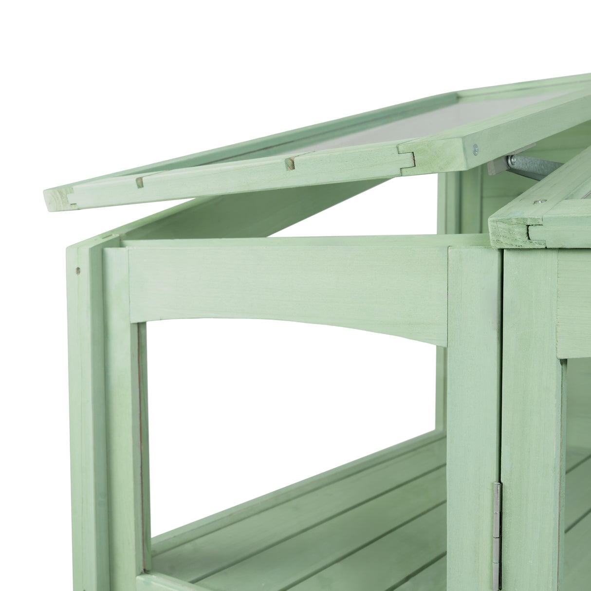 Invernadero de Madera Estilo Victoriano - Verde