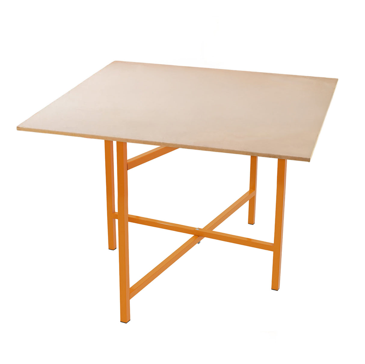 Pack de 2 Caballetes de obra + 3 Soportes para Tablero de Mampostería de 50 cm