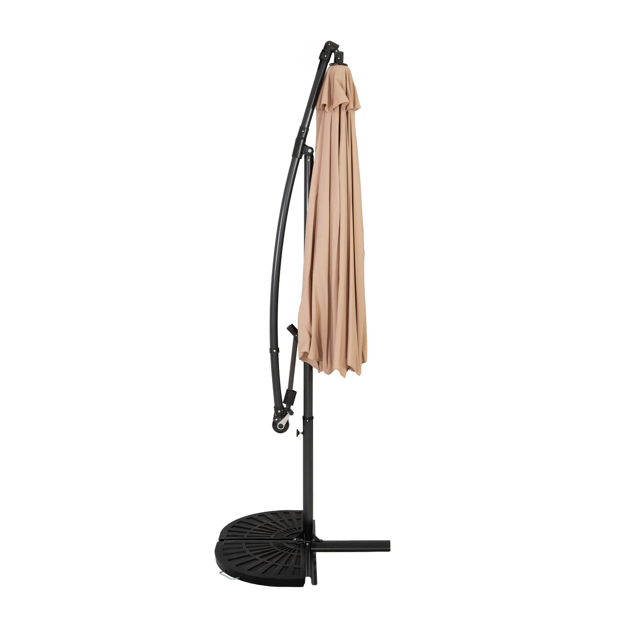 Base para Parasol Excéntrico de 2 Piezas – Forma Abanico