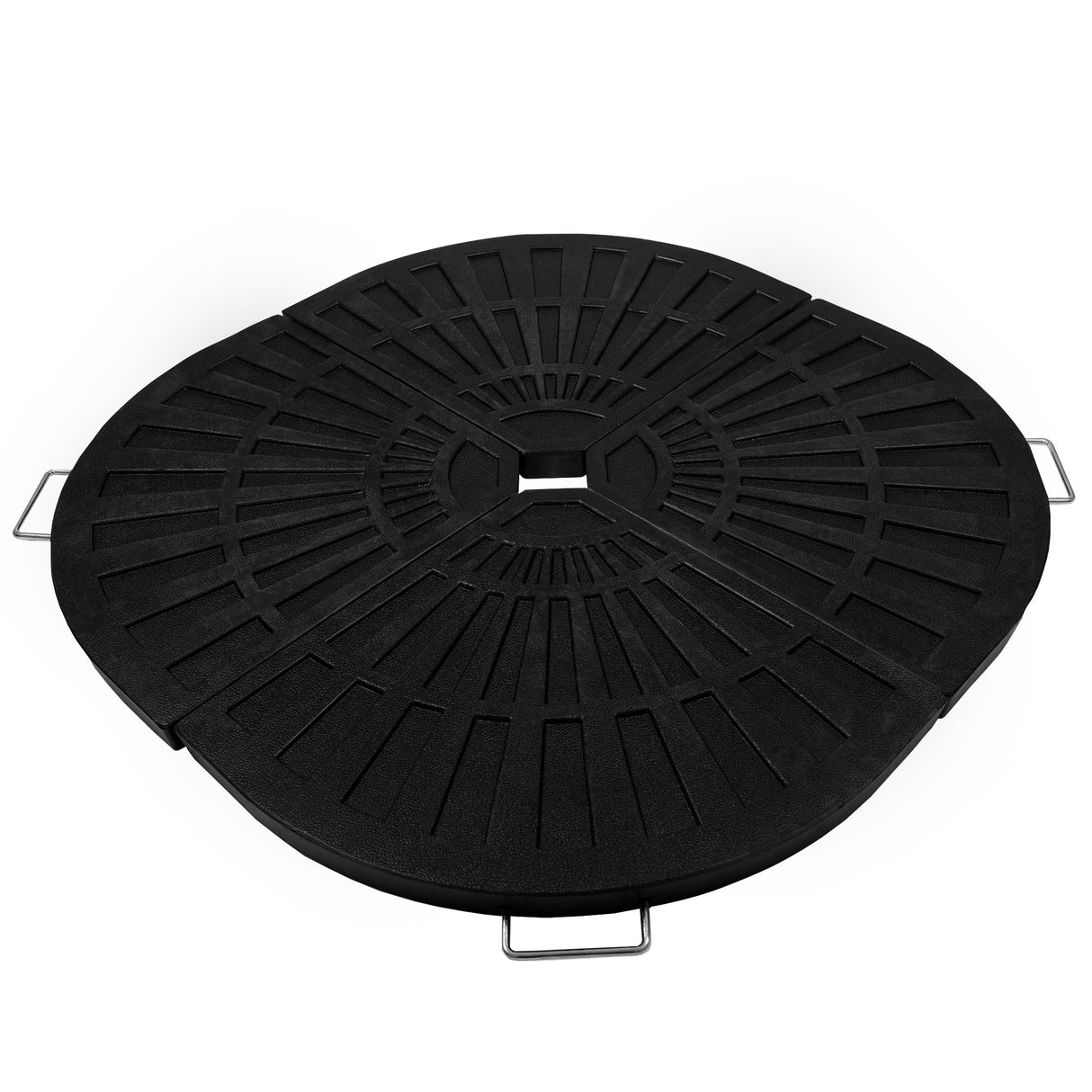 Base para Parasol Excéntrico de 4 Piezas – Forma Abanico