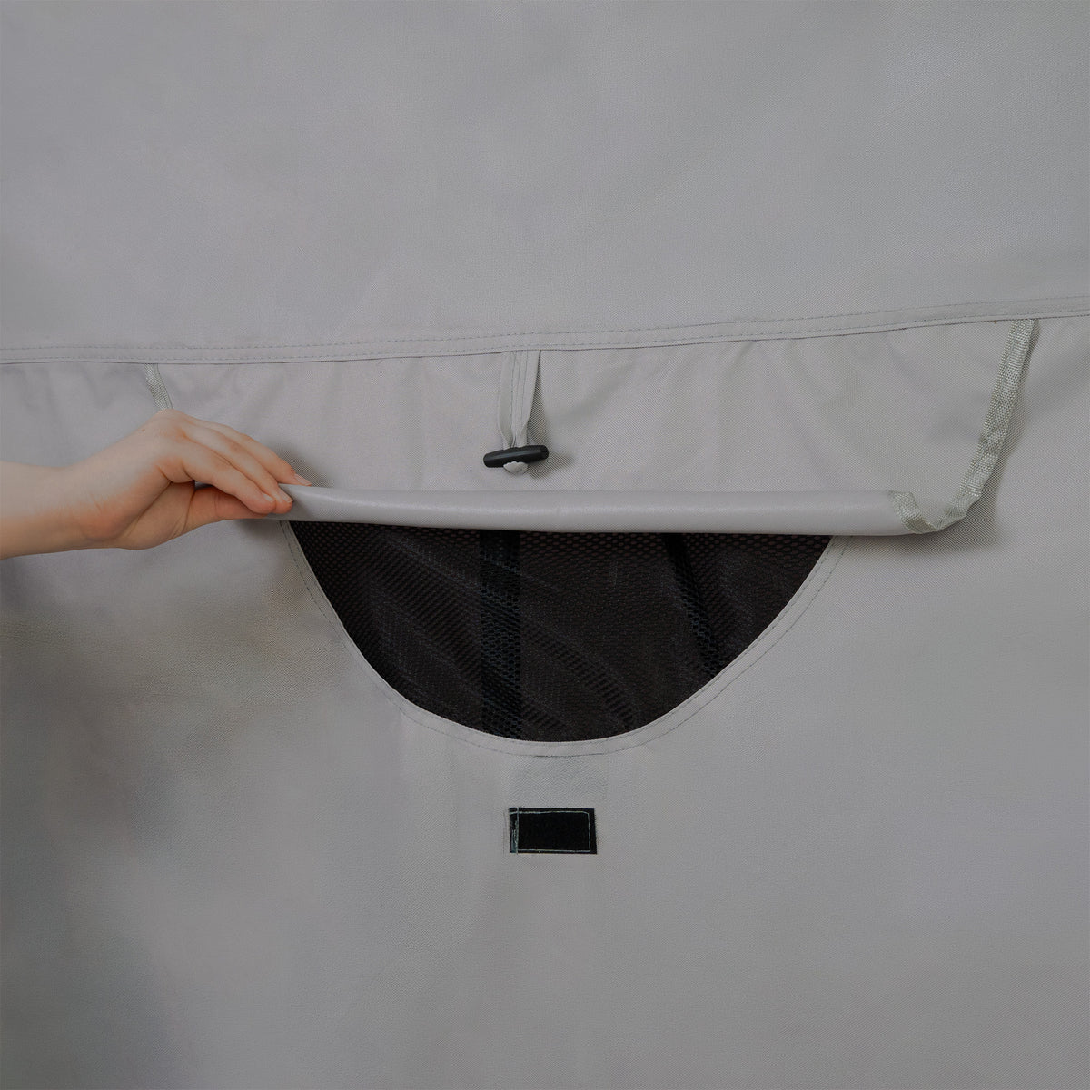 Garaje Plegable para Moto – Grande – Gris