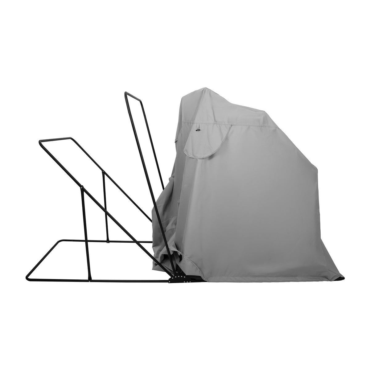 Garaje Plegable para Moto – Grande – Gris