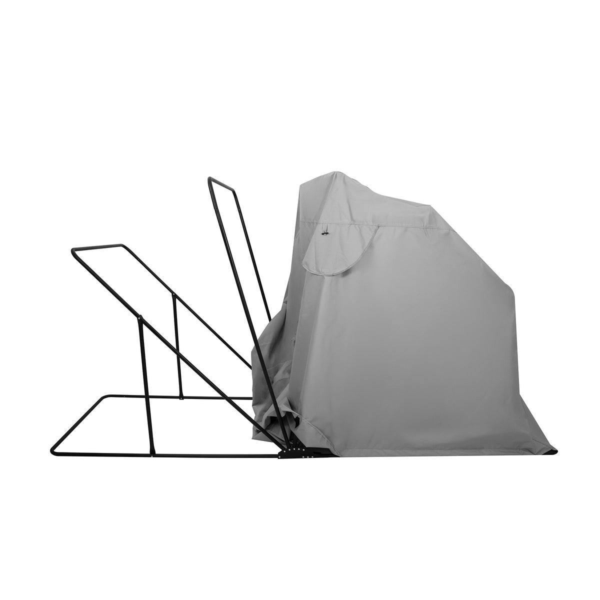 Garaje Plegable para Moto – Mediano – Gris