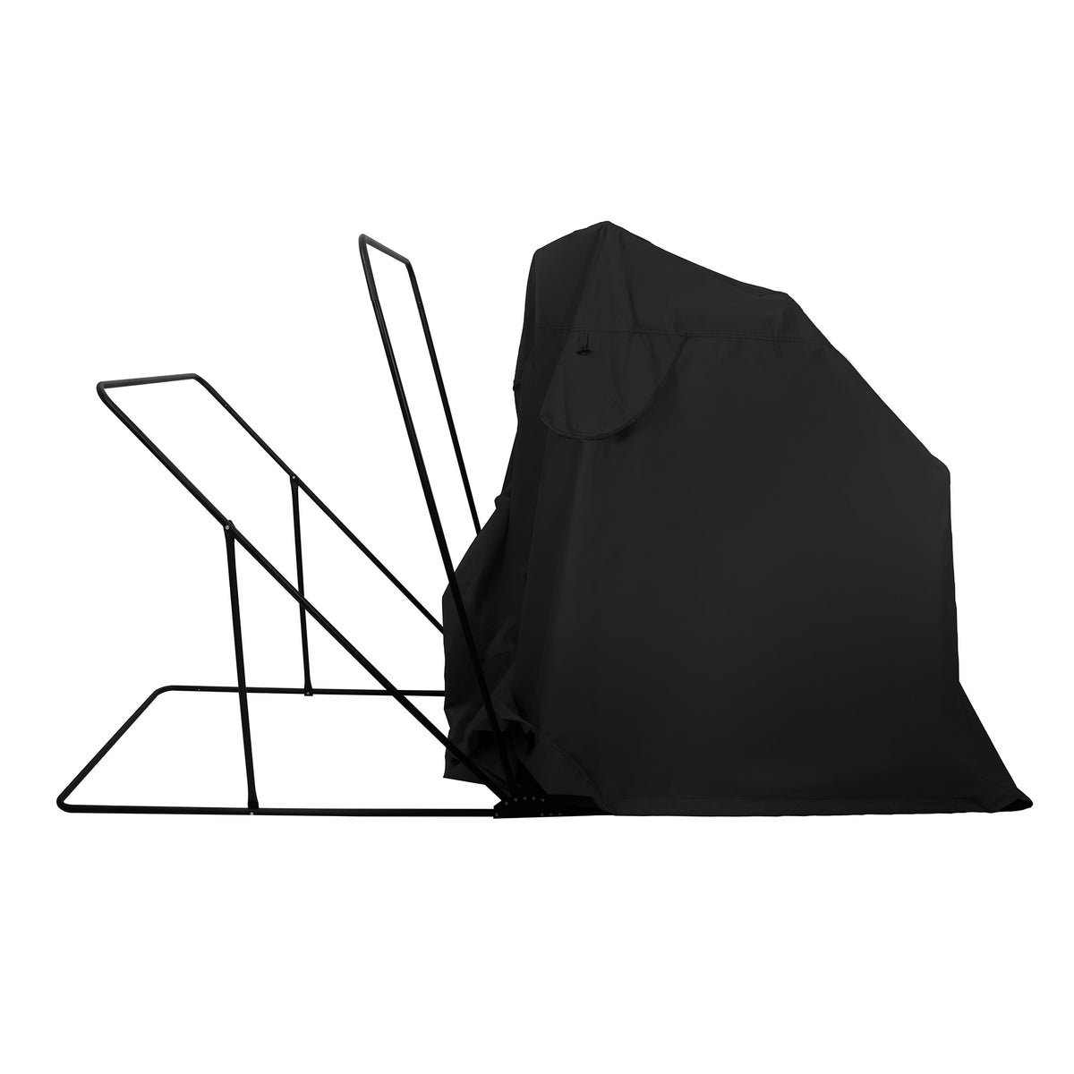Garaje Plegable para Moto – XL – Negro