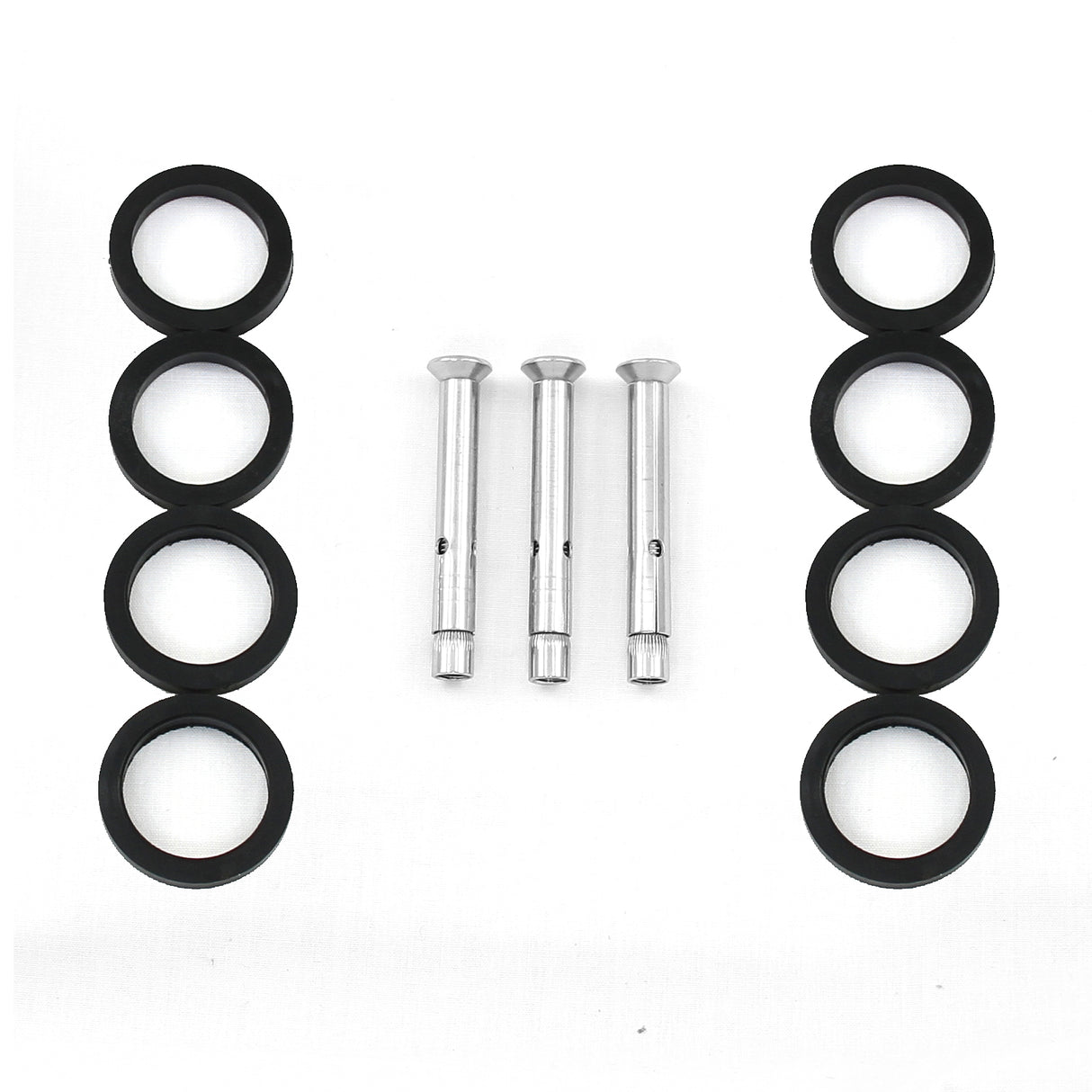 Balaustrada de Metal Cepillado Poste Final de Escalera de Acero Inoxidable 110cm