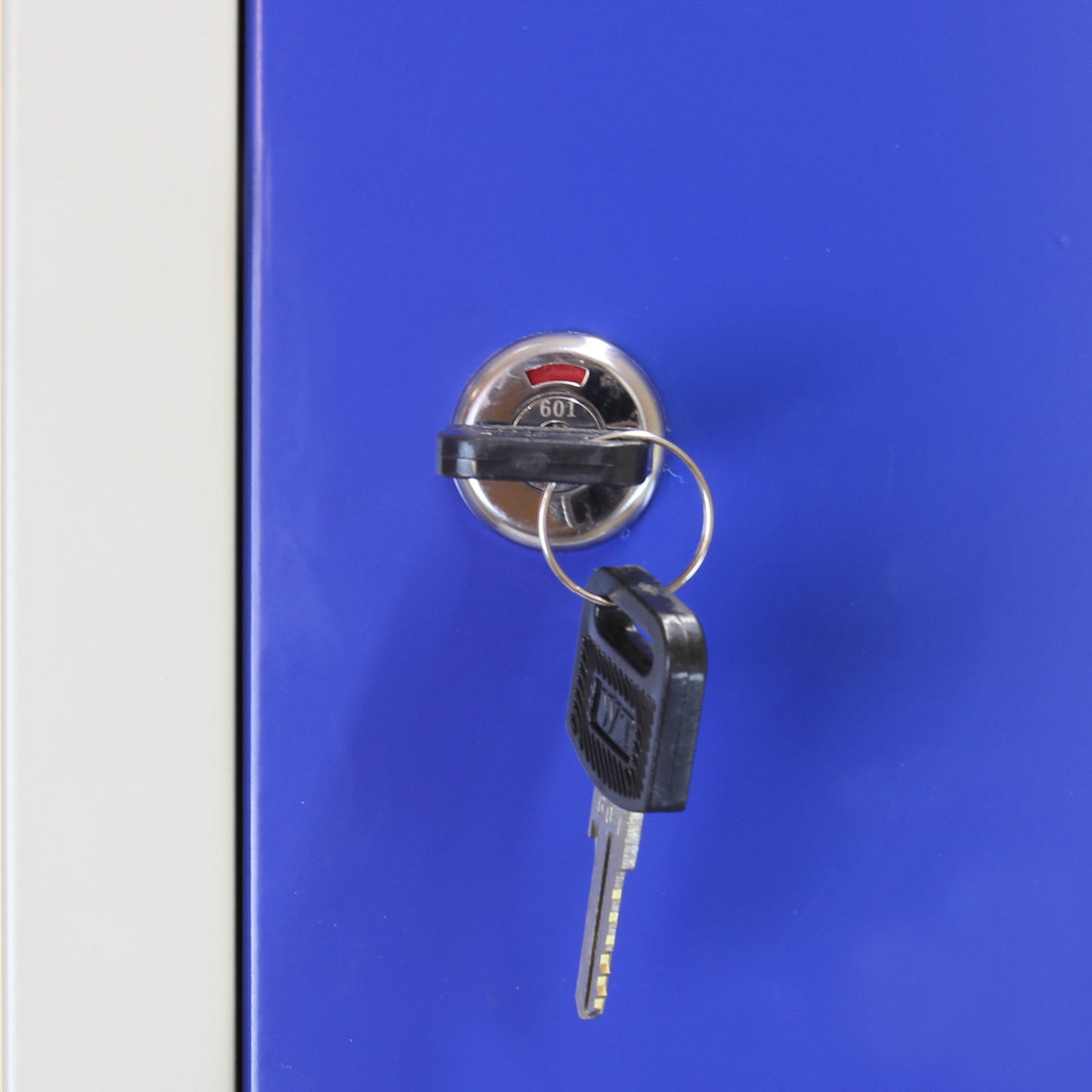 Taquilla para Ensamblar con 6 Puertas Azules de Acero para Escuelas y Gimnasios