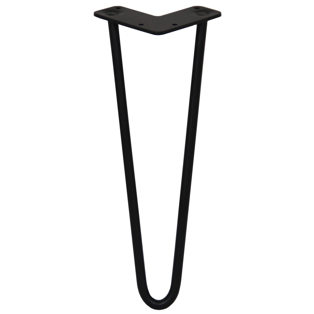 4 Patas de Horquilla SkiSki Legs 35,5cm Acero Negro 2 Dientes 12mm