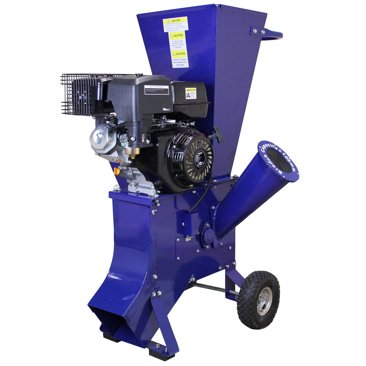 Cortadora de Troncos 5T y Astilladora de Madera 15HP Trituradora de Madera 2000W Motor Hidráulico 3L