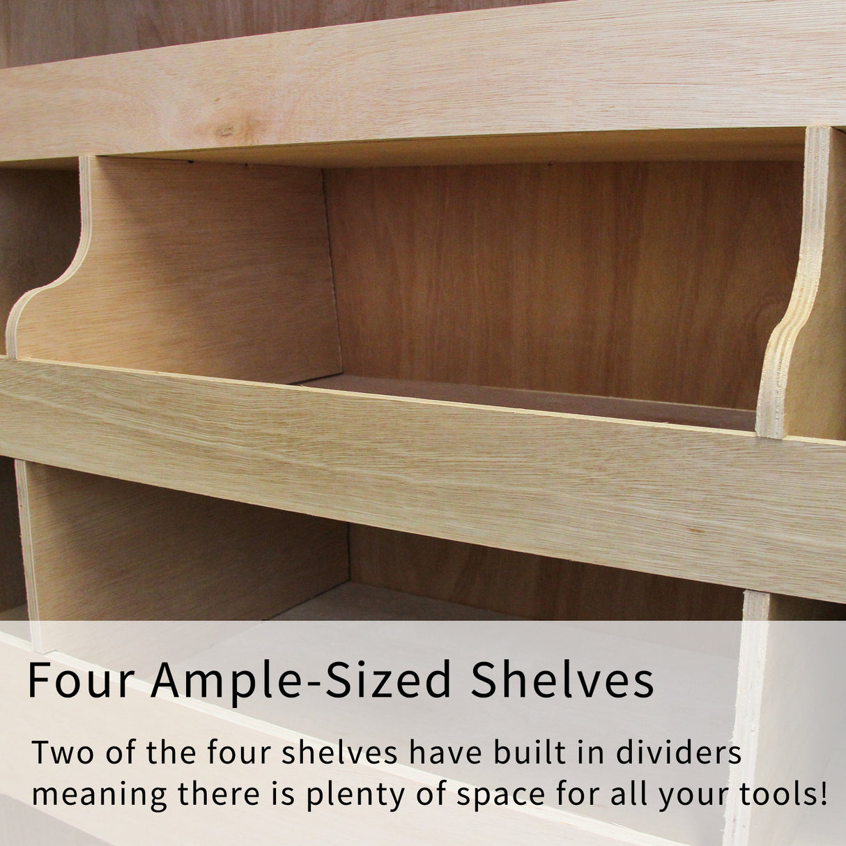 Estantería de Madera para Furgoneta VW Transporter