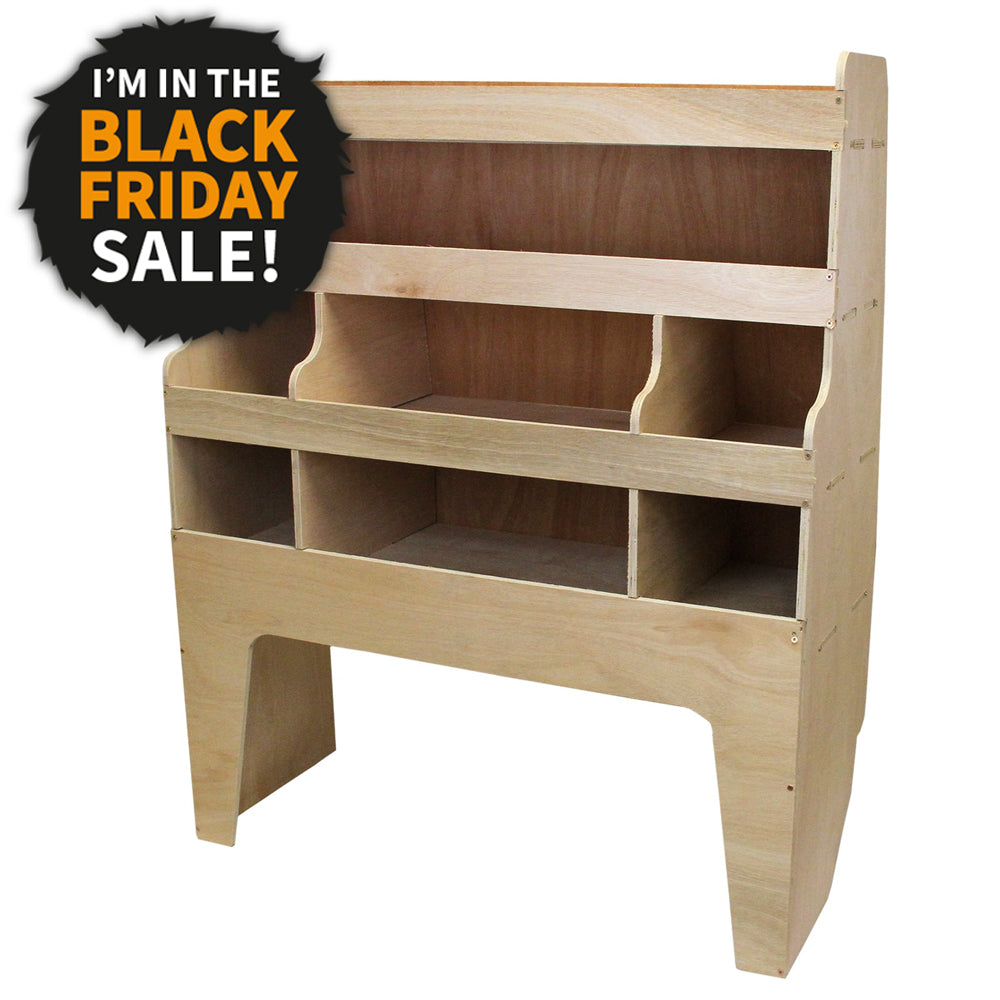 Estantería de Madera para Furgoneta VW Transporter