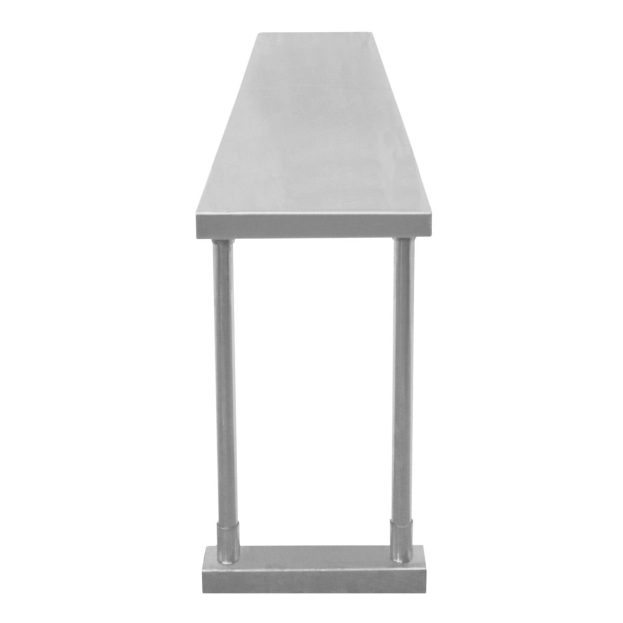 KuKoo Estante de Sobremesa 1 Nivel para Cocina Comercial de Acero Inoxidable Resistente 150 cm