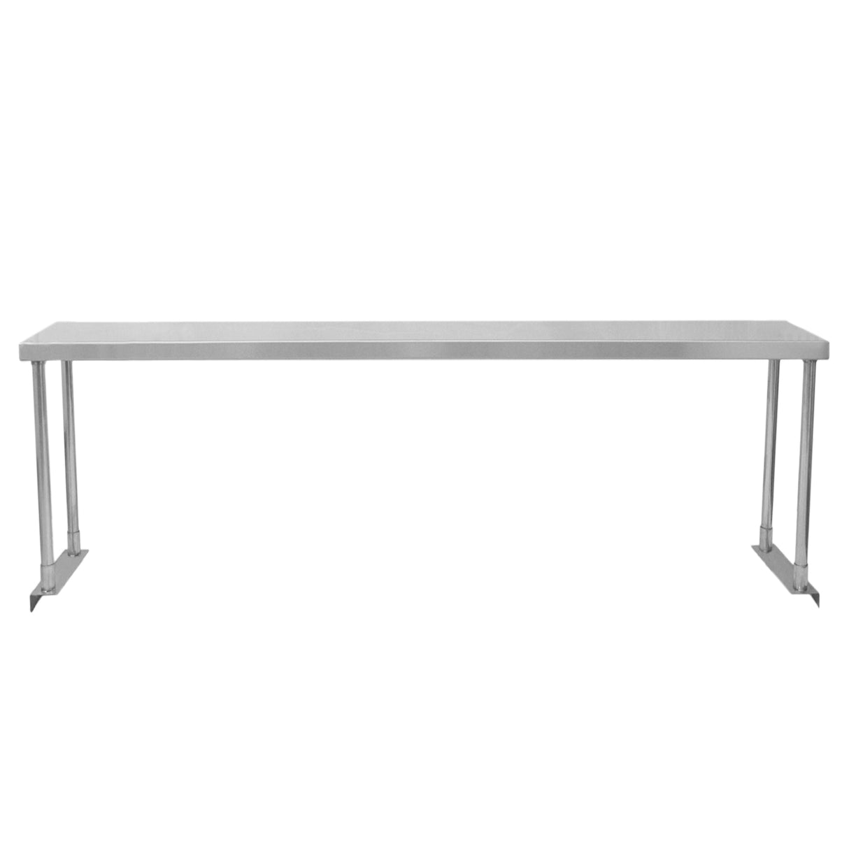 KuKoo Estante de Sobremesa 1 Nivel para Cocina Comercial de Acero Inoxidable Resistente 180 cm