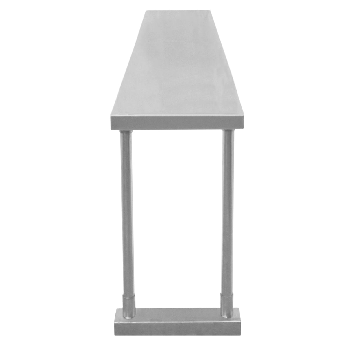 KuKoo Estante de Sobremesa 1 Nivel para Cocina Comercial de Acero Inoxidable Resistente 180 cm