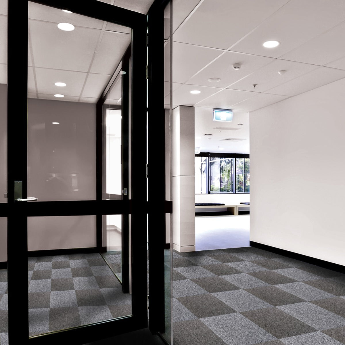 Losetas de Moqueta Pack de 20 5m2 Color Plata