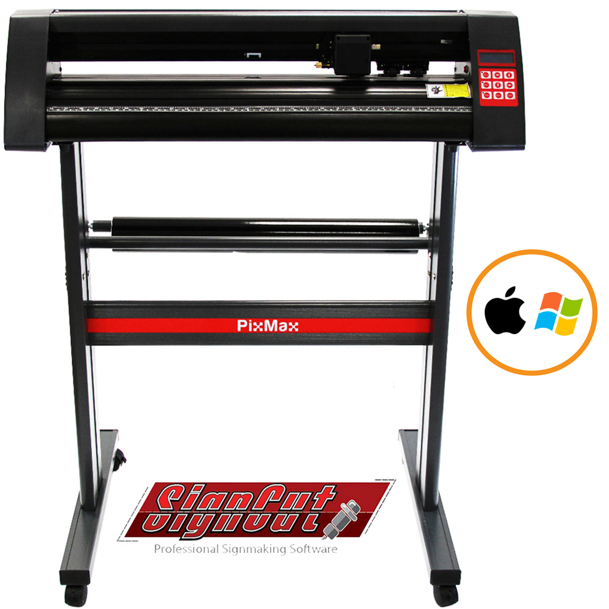 Plotter para Corte de Vinilo de 72cm para Mac con Software SignCut Pro