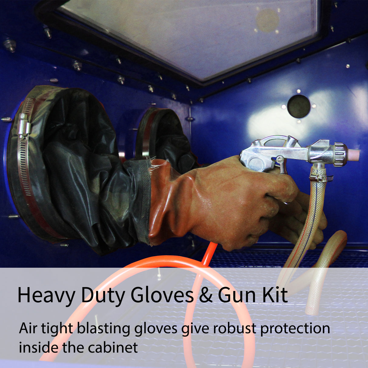 Cabina de Arenado Portable 220L