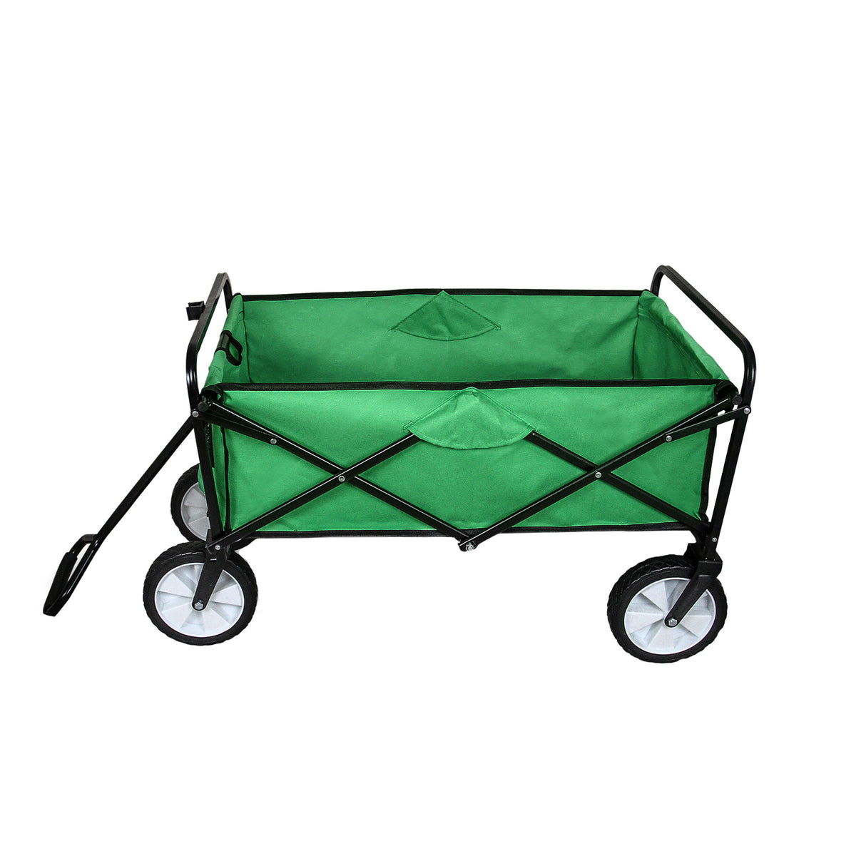 Carrito Plegable Todoterreno para Playa y Festivales Verde