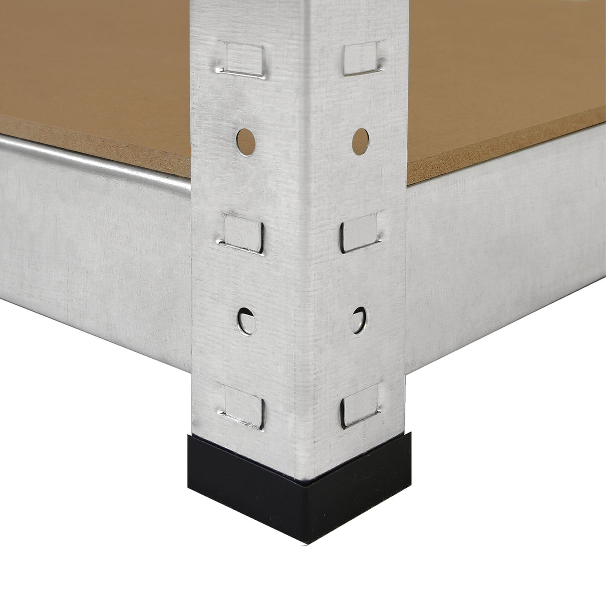 Estantería de Acero Galvanizado 90x40x180cm - Plata