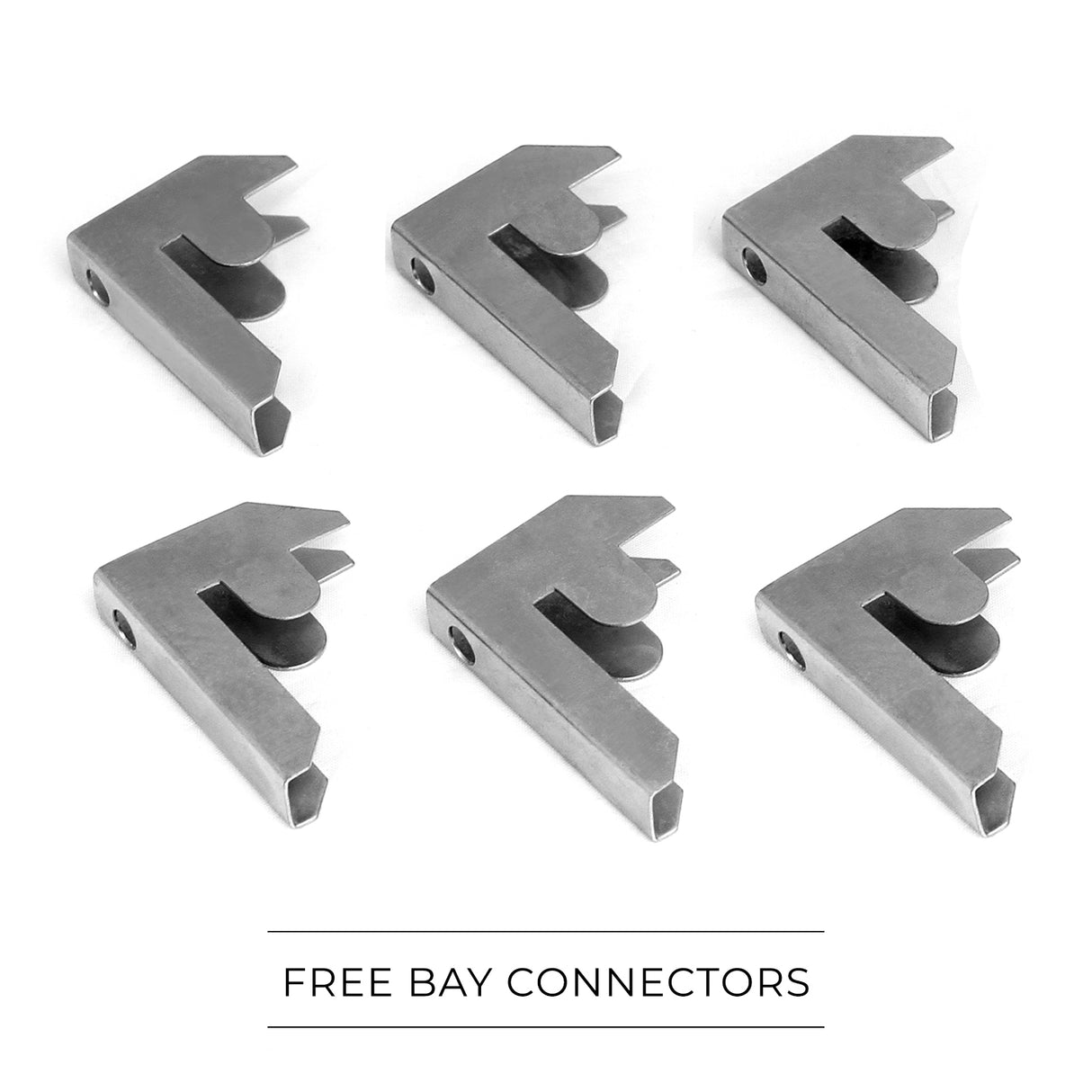 3 Estanterías de Acero Galvanizado E-Rax sin Tornillos para Almacén y Garaje