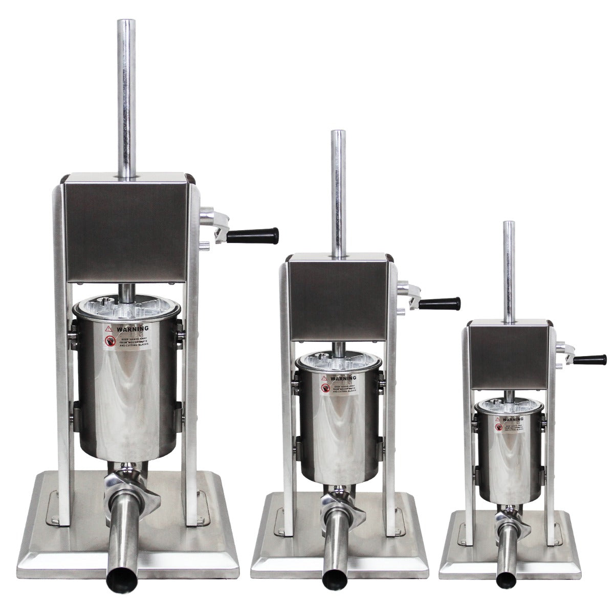 Embutidora Manual Vertical 7L para Salchichas